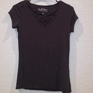 black cross front top